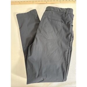VRST Mens Limitless 5-Pocket Slim Fit Pants Gray Golf 34x34 Great Condition